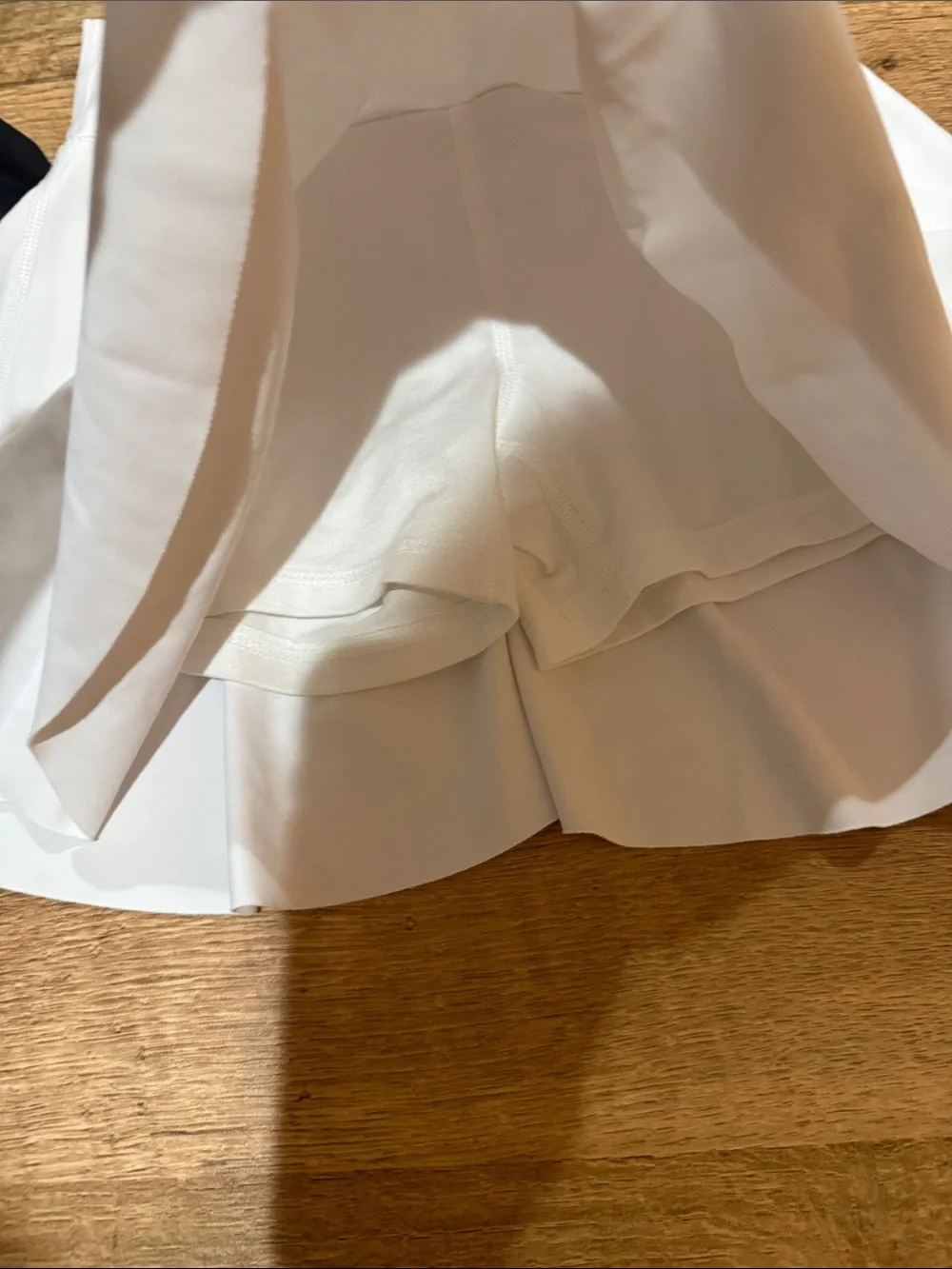 Girls’ Flared Skirts - Navy Blue and White - Size 8
